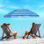 Doukala 86.5'' Beach Umbrella